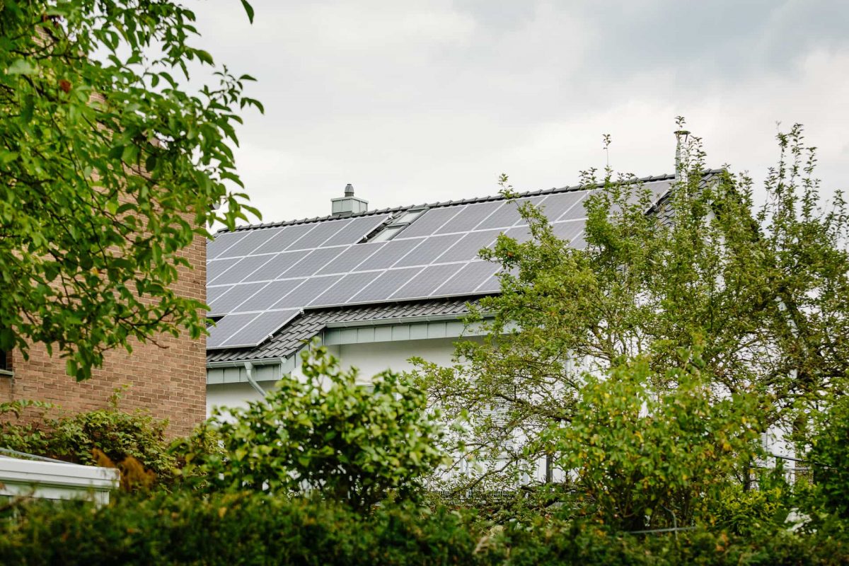 Photovoltaikanlage auf Hausdach