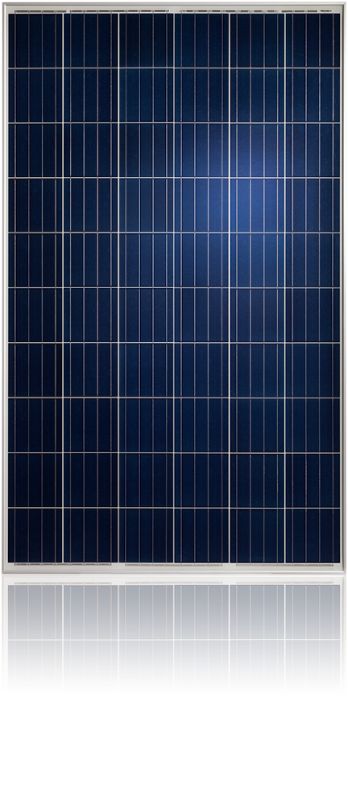 luxor-modul-mit-schatten polykristallines Solarmodul