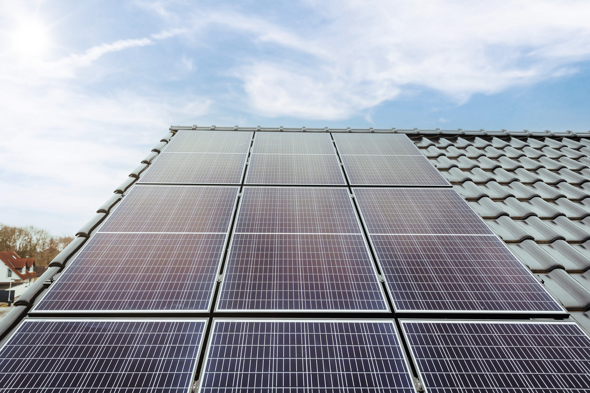 Photovoltaikanlage auf Dach