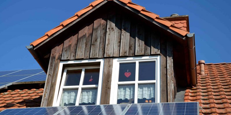 Photovoltaikmodule auf Dach Eigenverbrauch