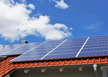 Photovoltaic: Roof with solar panels Photovoltaic: Roof with solar panels