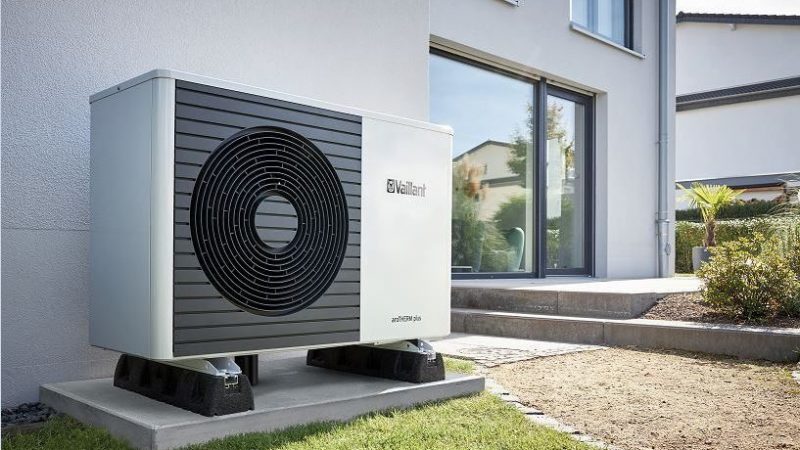 Wärmepumpe_Arotherm Vaillant Wärmepumpe aroTHERM Außenaufstellung